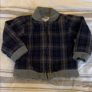Fall plaid coat
